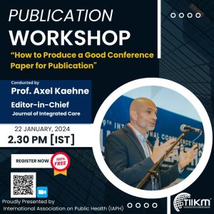 Elevating Healthcare Knowledge Free Publication Workshop by IAPH